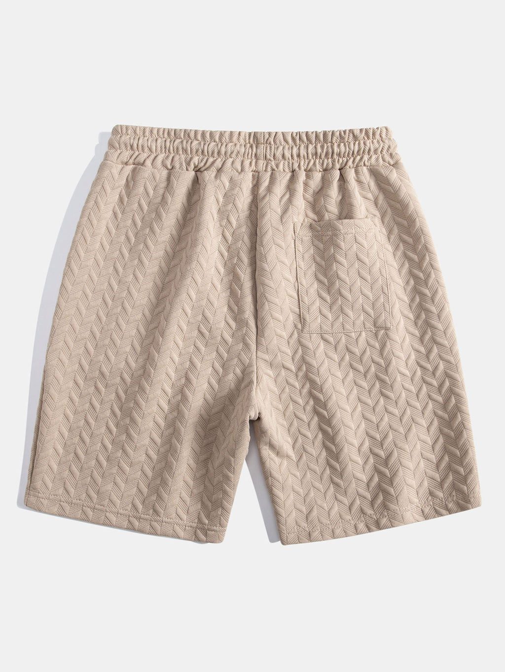 Γεωμετρικά σορτς Jacquard