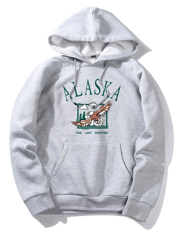 Alaska Print Hoodie