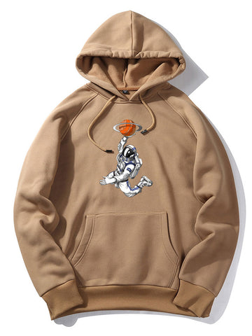 Astronaut Print Hoodie